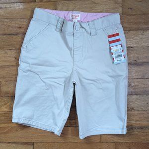 NWT Cat & Jack Khaki Shorts Girls size 10